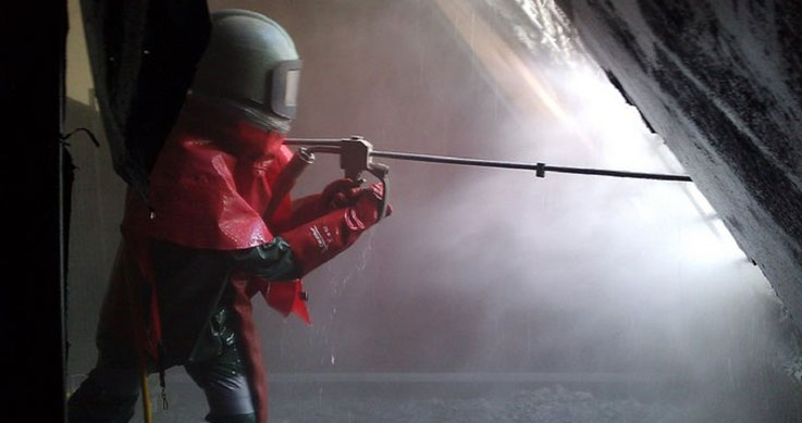 glass bead blasting sand blasters