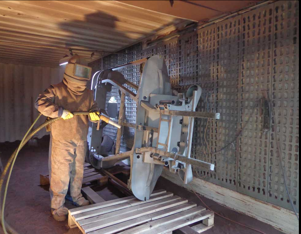 glass bead blasting specifications for semiconductor